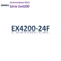 Juniper EX4200 Switch 24SFP_1 slot