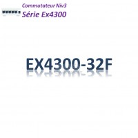 Juniper EX4300 Switch 32SFP_4SFP+_2QSFP+_AFO_1slot