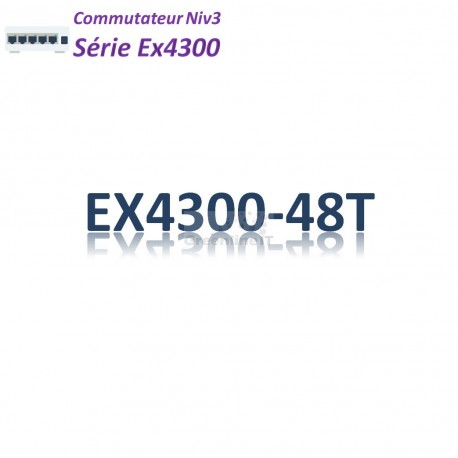 Juniper EX4300 Switch 48G_4QSFP+_AFO_1slot