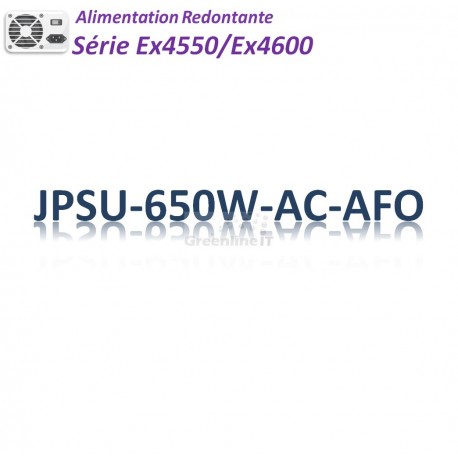 Juniper EX4550/EX4600 Alimentation 650w_AC_AFO (front-to-back)