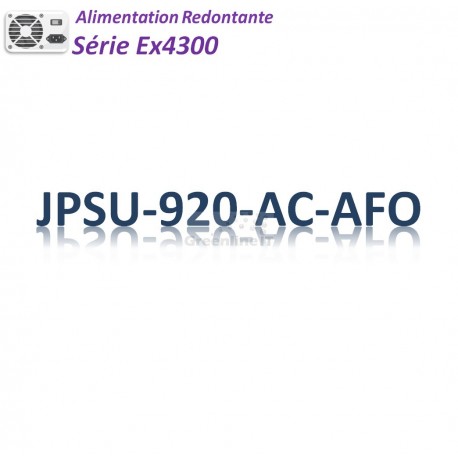 Juniper EX3400 Alimentation 920w_AC_AFO (front-to-back)