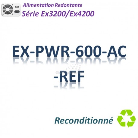 Juniper EX3200/EX4200 Refurbished Alimentation 600w_AC