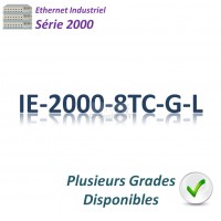 Cisco Industrial 2000 Switch 8x 10/100_2x GE SFP combo _LAN Lite