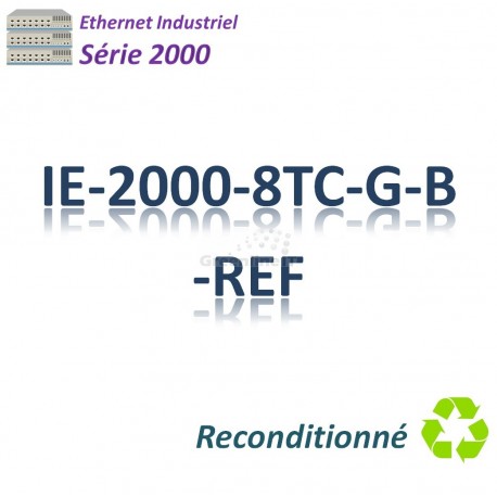 Cisco Industrial 2000 Refurbished Switch 8x 10/100_2x GE SFP combo_LAN Base