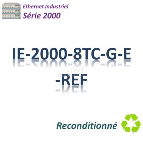 Cisco Industrial 2000 Refurbished Switch 8x 10/100_2x GE SFP combo_LAN Base
