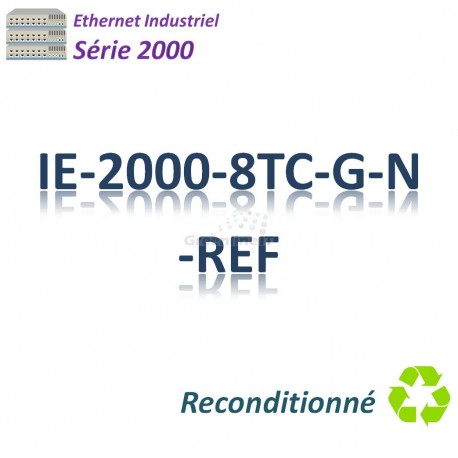 Cisco Industrial 2000 Refurbished Switch 8x 10/100_2x GE SFP combo_Enhanced LAN Base