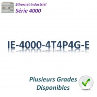 Cisco Industrial 4000 Switch 8x 10/100_4x GE SFP combo_4x PoE+_LAN Base
