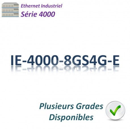 Cisco Industrial 4000 Switch 4x GE SFP_4x GE SFP combo _LAN Base