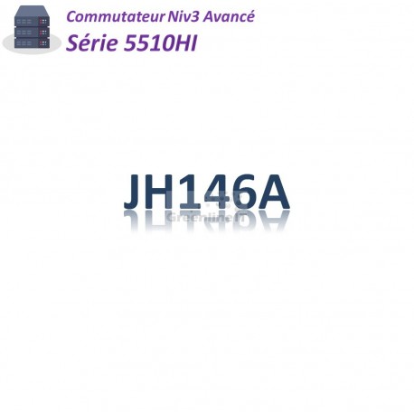 HPE Switch série 5510 HI_ 48 port GE_4 port SFP+_1Slot