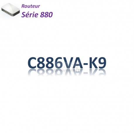 Cisco 880 Routeur 4x 10/100(2PoE)_VDSL2/ADSL2+_BRI ST_IP