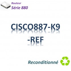 Cisco 880 Refurbished Routeur 4x 10/100_ ADSL2+_BRI ST_Security