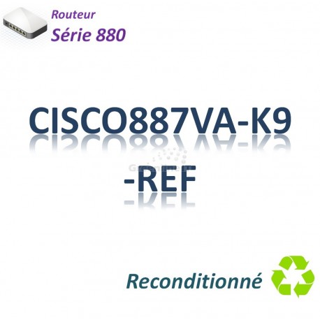Cisco 880 Refurbished Routeur 4x 10/100_ VDSL_ADSL2+_IP