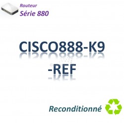 Cisco 880 Refurbished Routeur 4x 10/100_ SHDSL_BRI ST_Security