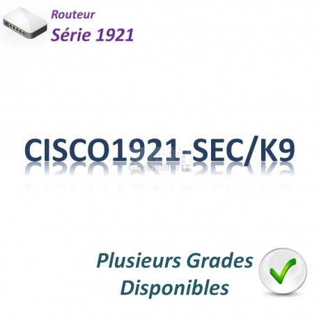 Cisco1921 Routeur 2x 1GBase-T_Security