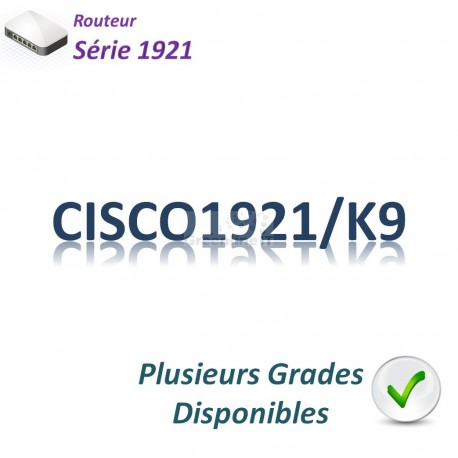 Cisco1921 Routeur 2x 1GBase-T_IP