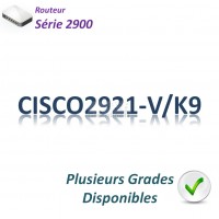 Cisco 2900 Routeur 3x 1GBase-T_1SFP_Unified Communications