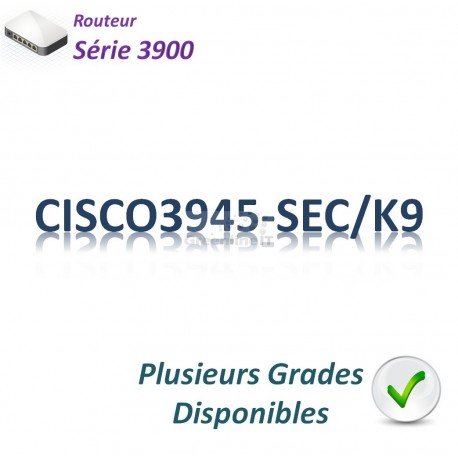 Cisco 3900 Routeur 3x 1GBase-T_2SFP_Security