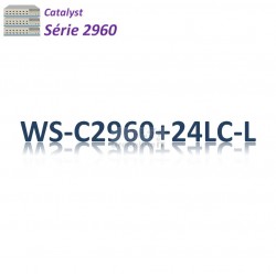 Catalyst 2960 Switch 24x10/100_2SFPcombo_ PoE(123w)_LAN Base