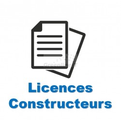 Licences constructeurs - A determiner ensemble suivant votre besoin