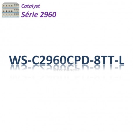 Catalyst 2960 Switch 8x10/100_2x 1GBase-T_LAN Base