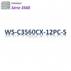 Catalyst 3560 Switch 12G_2SFP combo_PoE+(240w)_IP Base
