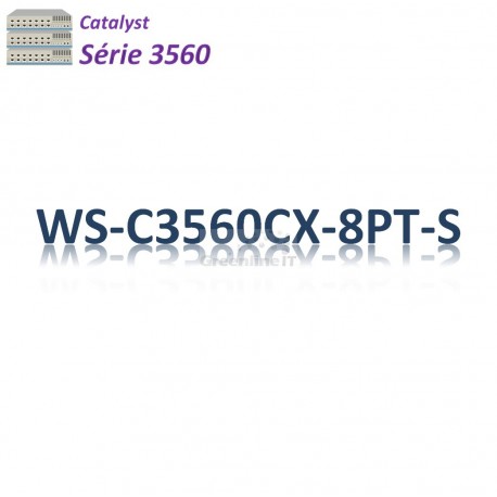 Catalyst 3560 Switch 8G_2x1000BaseT_PoE+(146w)_IP Base