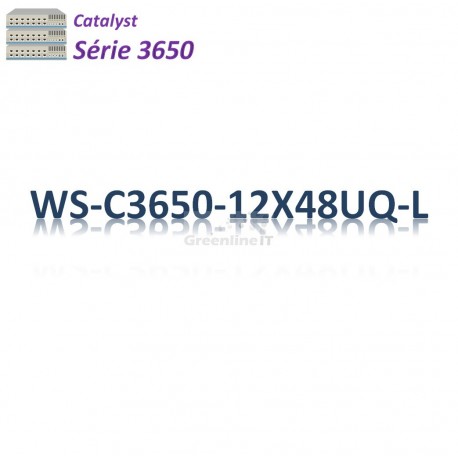 Catalyst 3650 Switch 36G_12MultiGb_4SFP+_ UPoE(660w)_LAN B