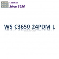 Catalyst 3650 Switch 24G_2SFP_2SFP+_PoE+(390w)_LAN Base