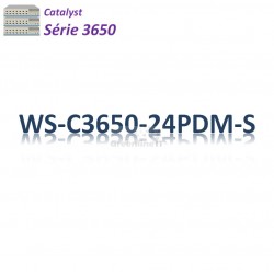 Catalyst 3650 Switch 24G_2SFP_2SFP+_PoE+(390w)_IP Base