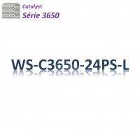 Catalyst 3650 Switch 24G_4SFP_PoE+(390w)_LAN Base