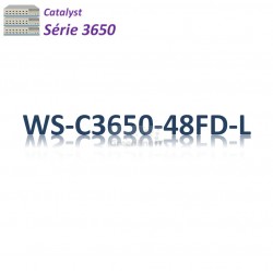 Catalyst 3650 Switch 48G_2SFP_2SFP+_PoE+(775w)_LAN Base