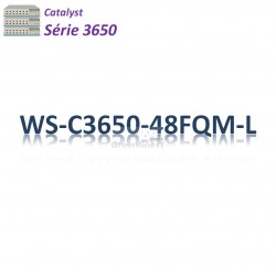 Catalyst 3650 Switch 48G_4SFP+_PoE+(775w)_LAN Base