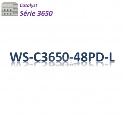 Catalyst 3650 Switch 48G_2SFP_2SFP+_PoE+(390w)_LAN Base