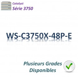 Catalyst 3750 Switch 48G_PoE+(435w)_IP Services