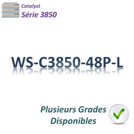 Catalyst 3850 Switch 48G_PoE+(435w)_LAN Base