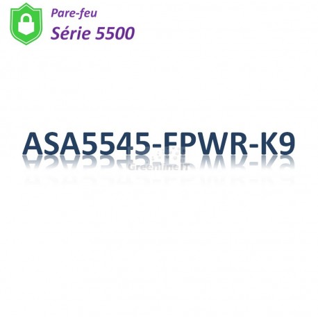 Cisco 5500 Pare-feu 8x 1GBase-T_2x 120G SSD_1slot_FirePower